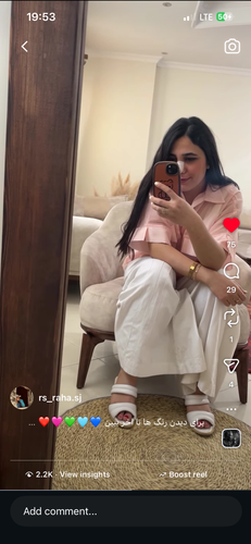 شومیز صورتی حریر کریشه فری سایز برش روی سینه